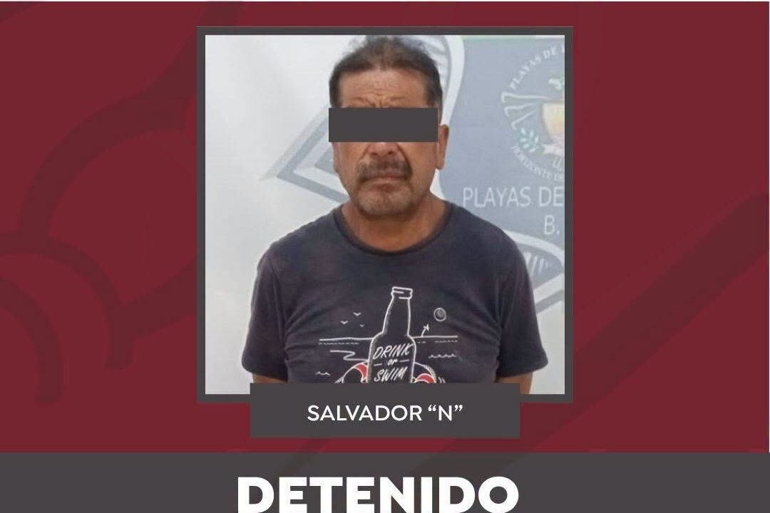 Detienen a hombre señalado por presuntamente ahogar a un perro en playa Santa Mónica, Rosarito