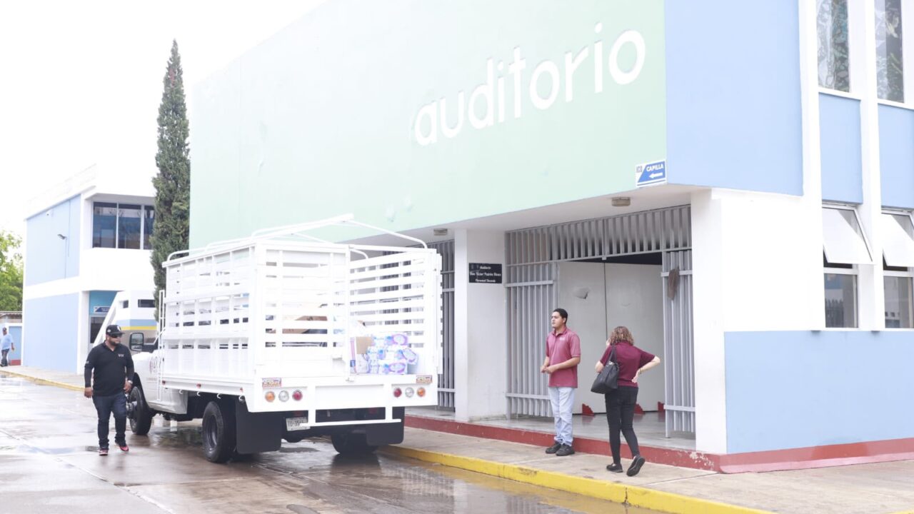 DIF Mazatlán habilita refugio temporal en el ICO para atender a familias que lo requieran