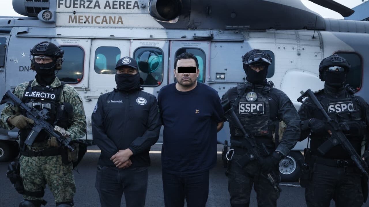 Detienen a presunto líder del CJNG señalado como autor intelectual del homicidio de Carlos Manzo