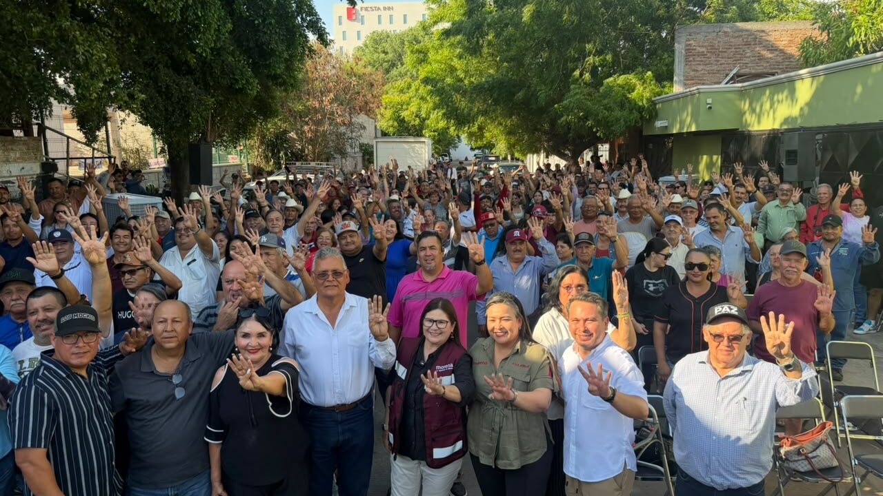 Imelda Castro recorre Sinaloa para escuchar inquietudes y espera un proceso transparente