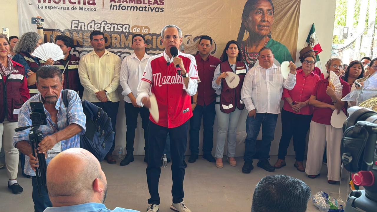 Gerardo Vargas Landeros refrenda su lucha por la Paz y la Soberanía en Mazatlán