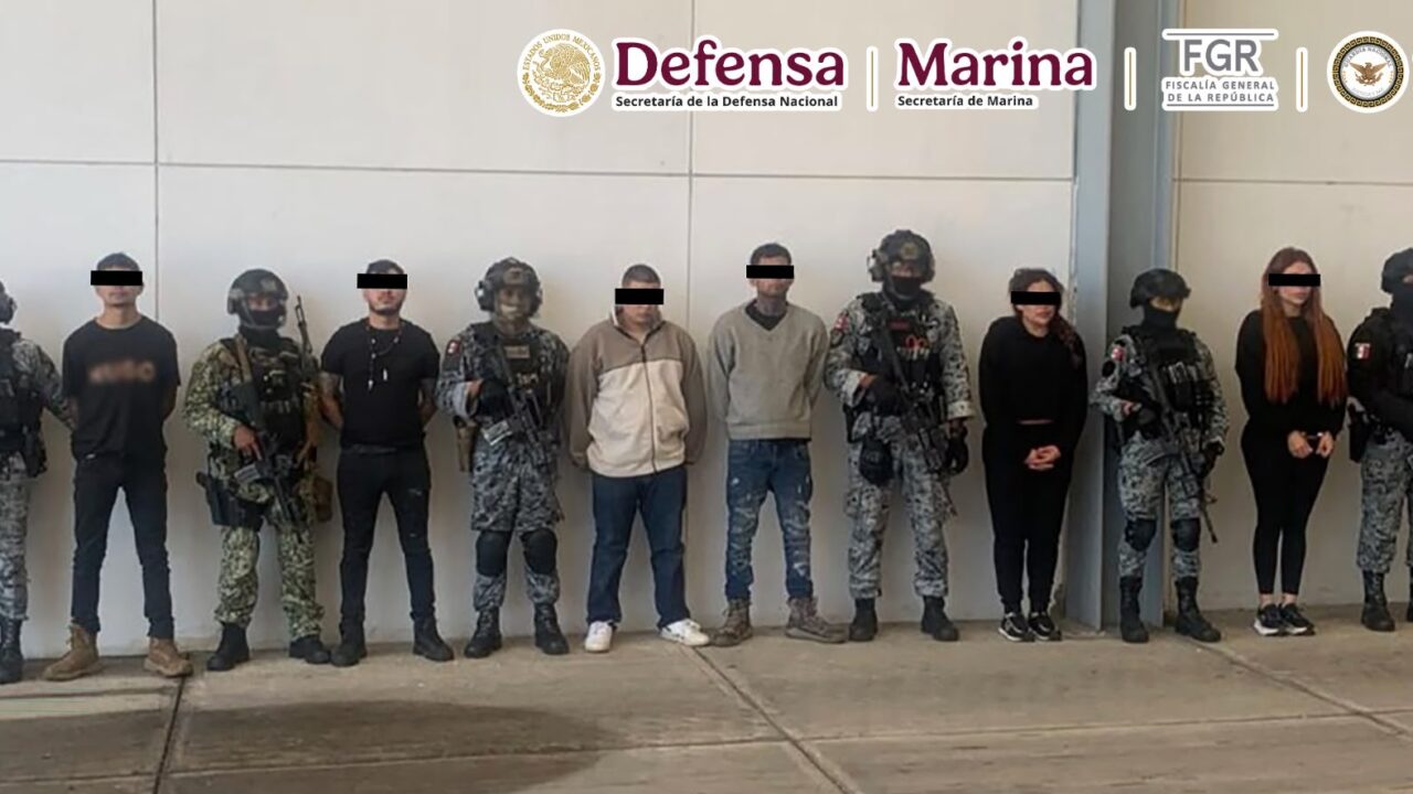 Operativo en Michoacán deja nueve detenidos vinculados al CJNG