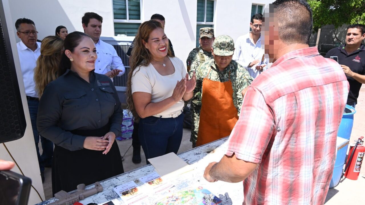 Inicia en Juan José Ríos Campaña de Desarme Voluntario