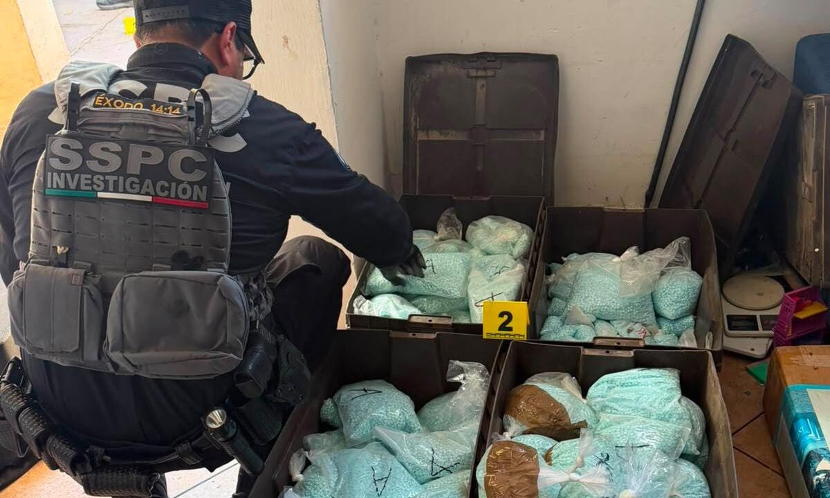 Incautan 120 kilos de fentanilo en Mexicalli