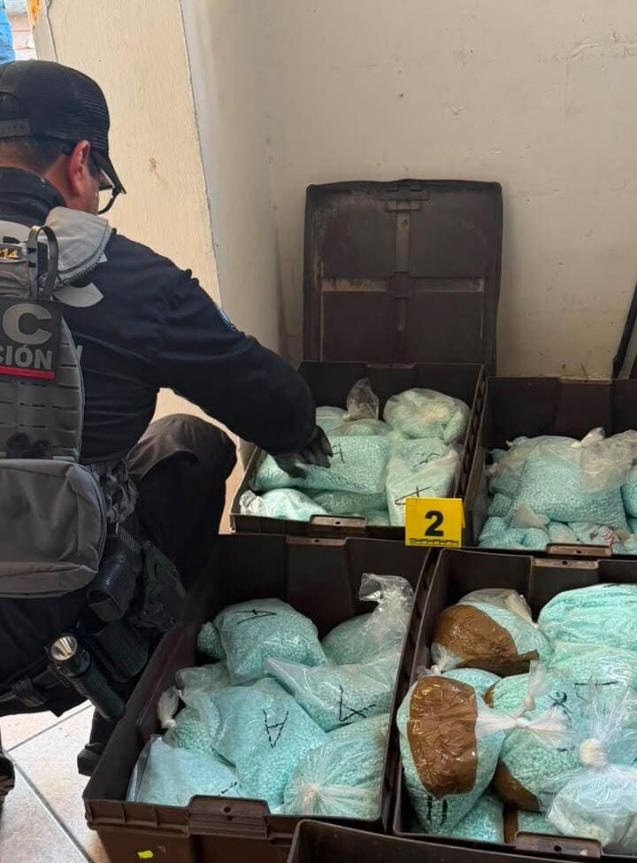 Incautan 120 kilos de fentanilo en Mexicalli