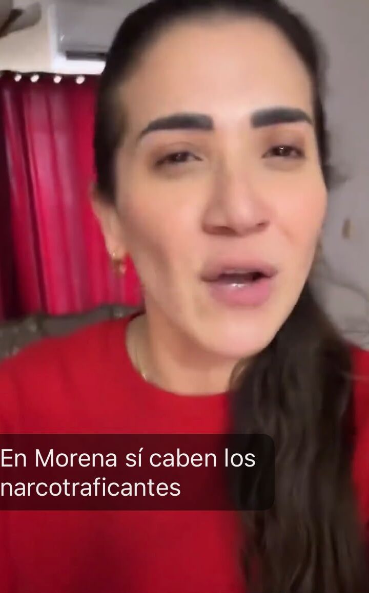 “Tenemos a un capo criminal al frente del estado”: Paloma Sánchez