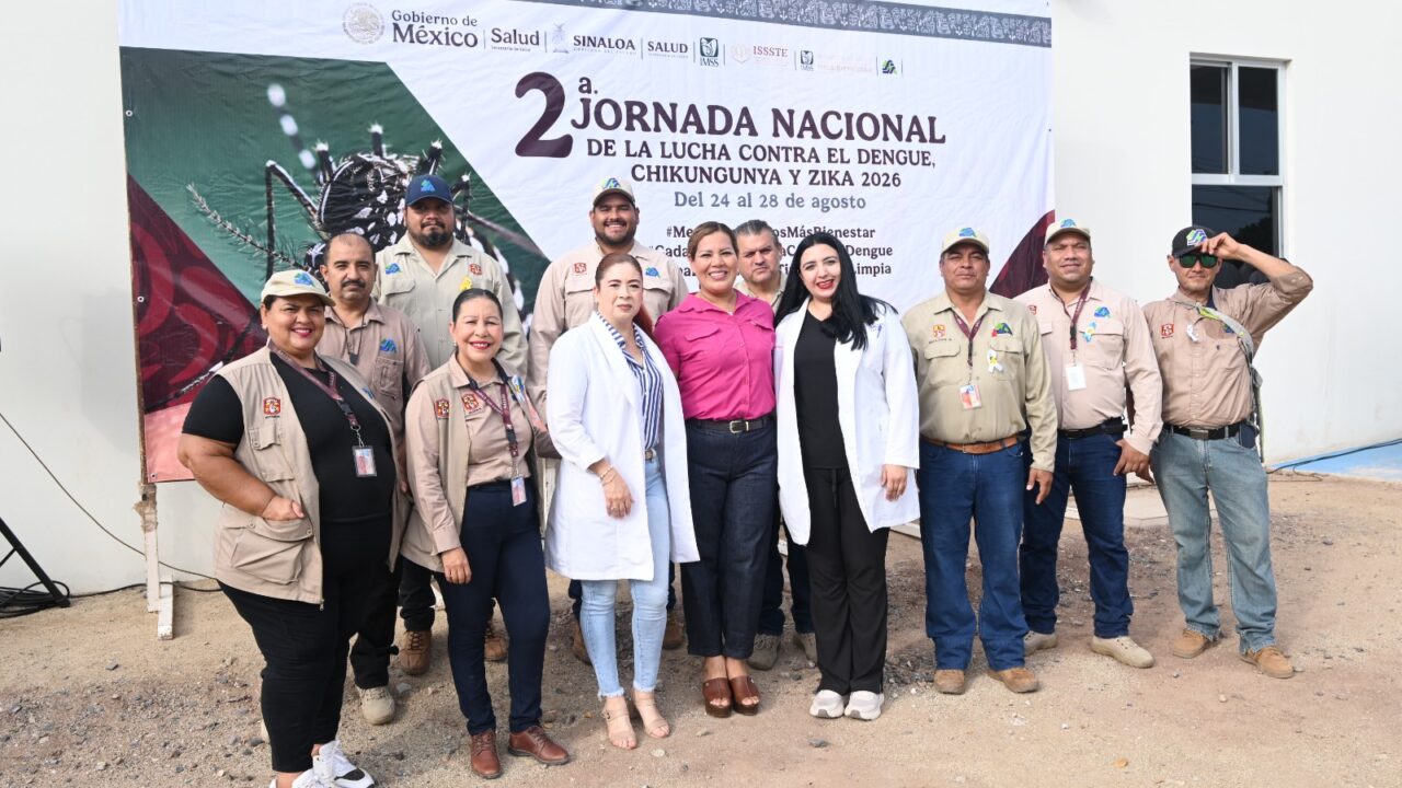 Inicia la Segunda Jornada Nacional de la Lucha contra el Dengue, Chikungunya y Zika en Juan José Ríos