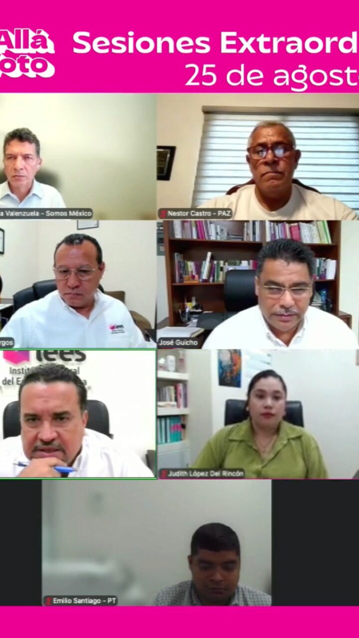 Aprueba IEES financiamiento público de los partidos políticos para el ejercicio 2027