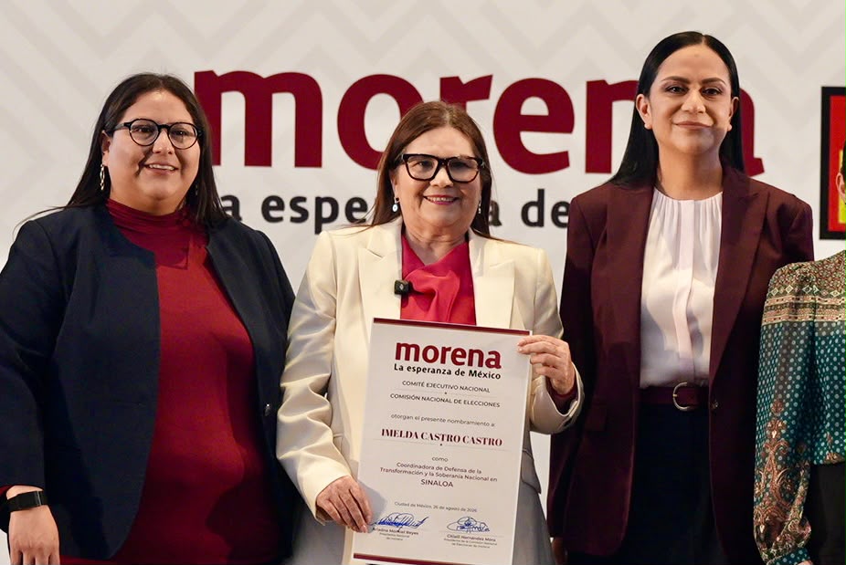 “Recuperaremos los valores y el rumbo de la transformación”: Imelda Castro al asumir la coordinación de la 4T en Sinaloa