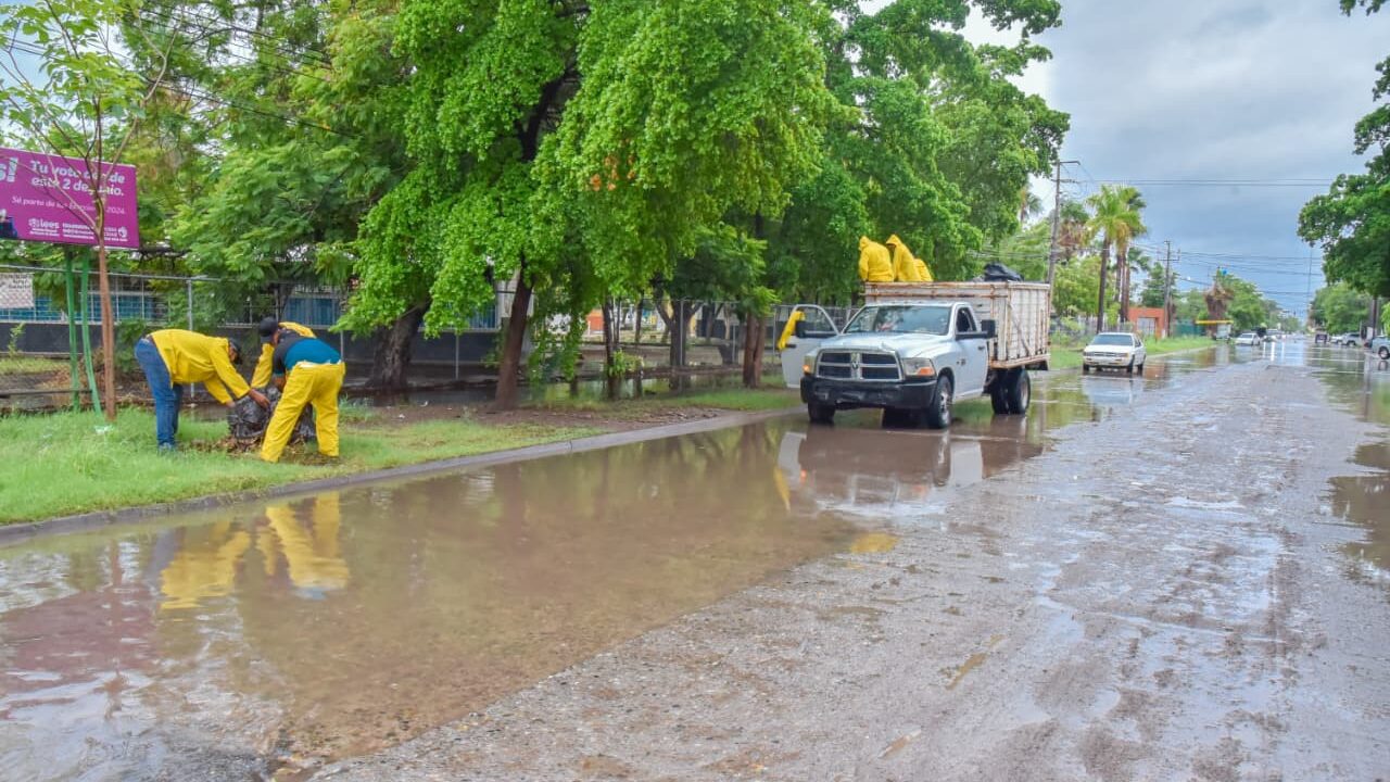Protección Civil de Ahome llama a extremar precauciones ante pronóstico de lluvias de hasta 75 milímetros