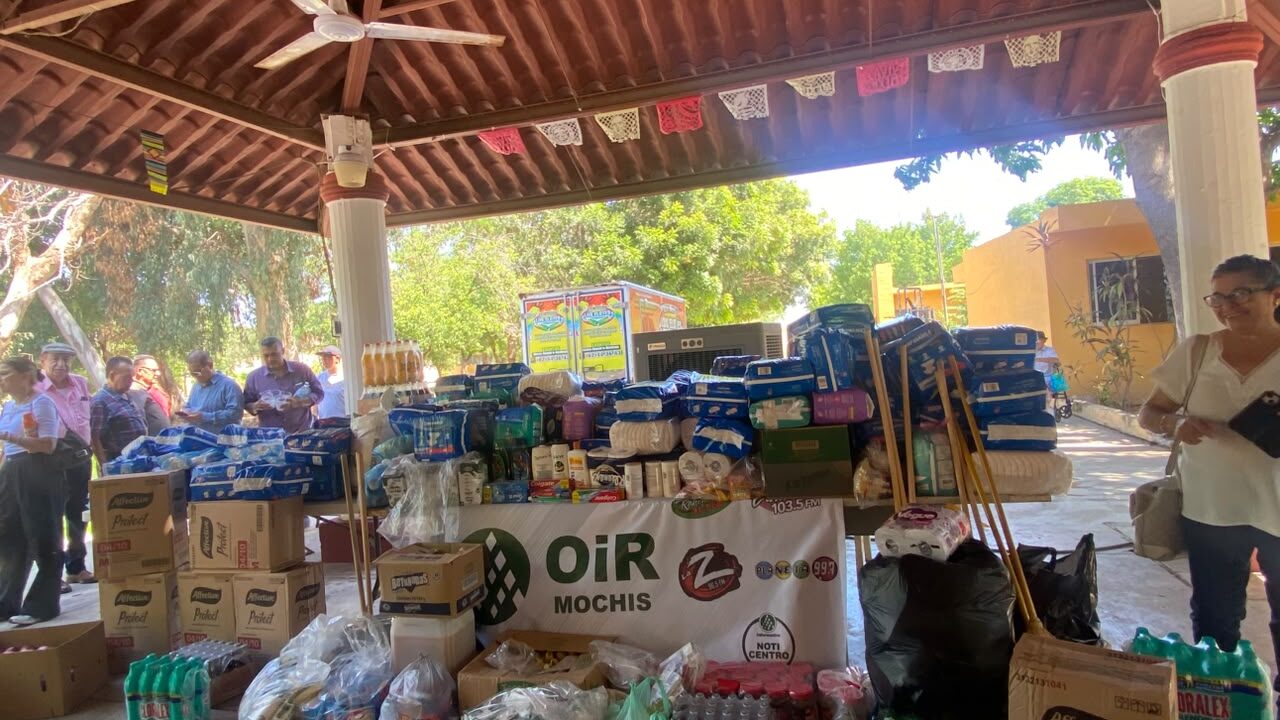 Adultos mayores de Albergue Santa Rosa reciben donaciones por parte de OCUS
