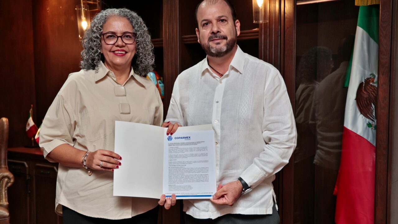 Presenta Coparmex a gobernadora Graciela Domínguez el “Plan Guasave”