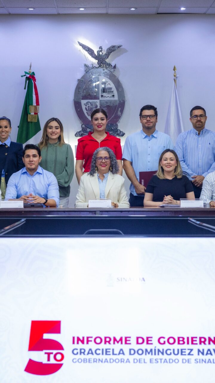 Gobernadora Graciela Domínguez se reúne con el gabinete para analizar avances rumbo al Quinto Informe
