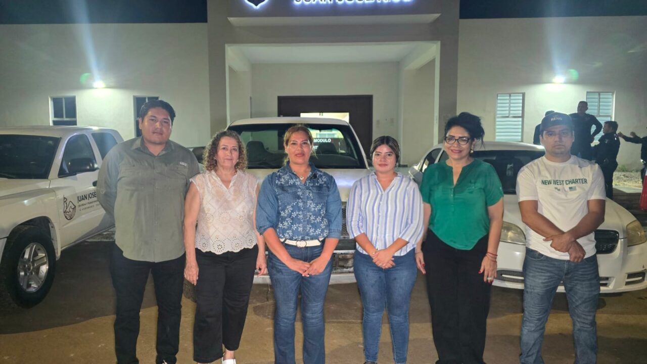 CONAGUA suma a la mejora de los servicios de agua potable en Juan José Ríos con entrega de tres vehículos