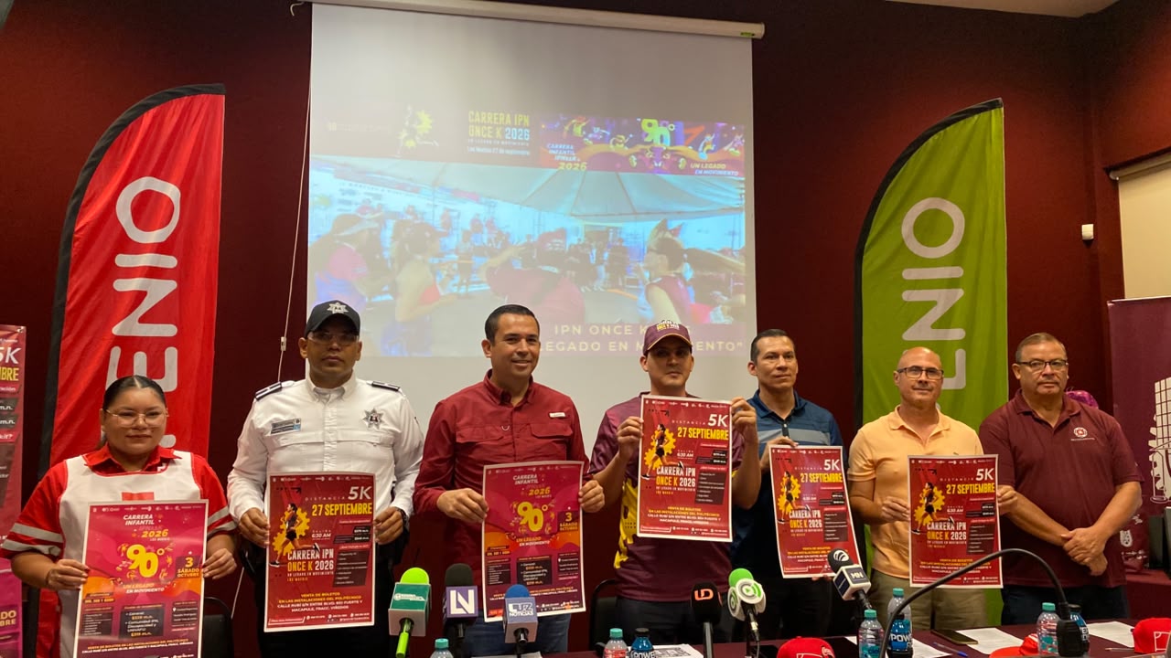 Anuncian la 13.ª edición de la carrera IPN Once K 2026