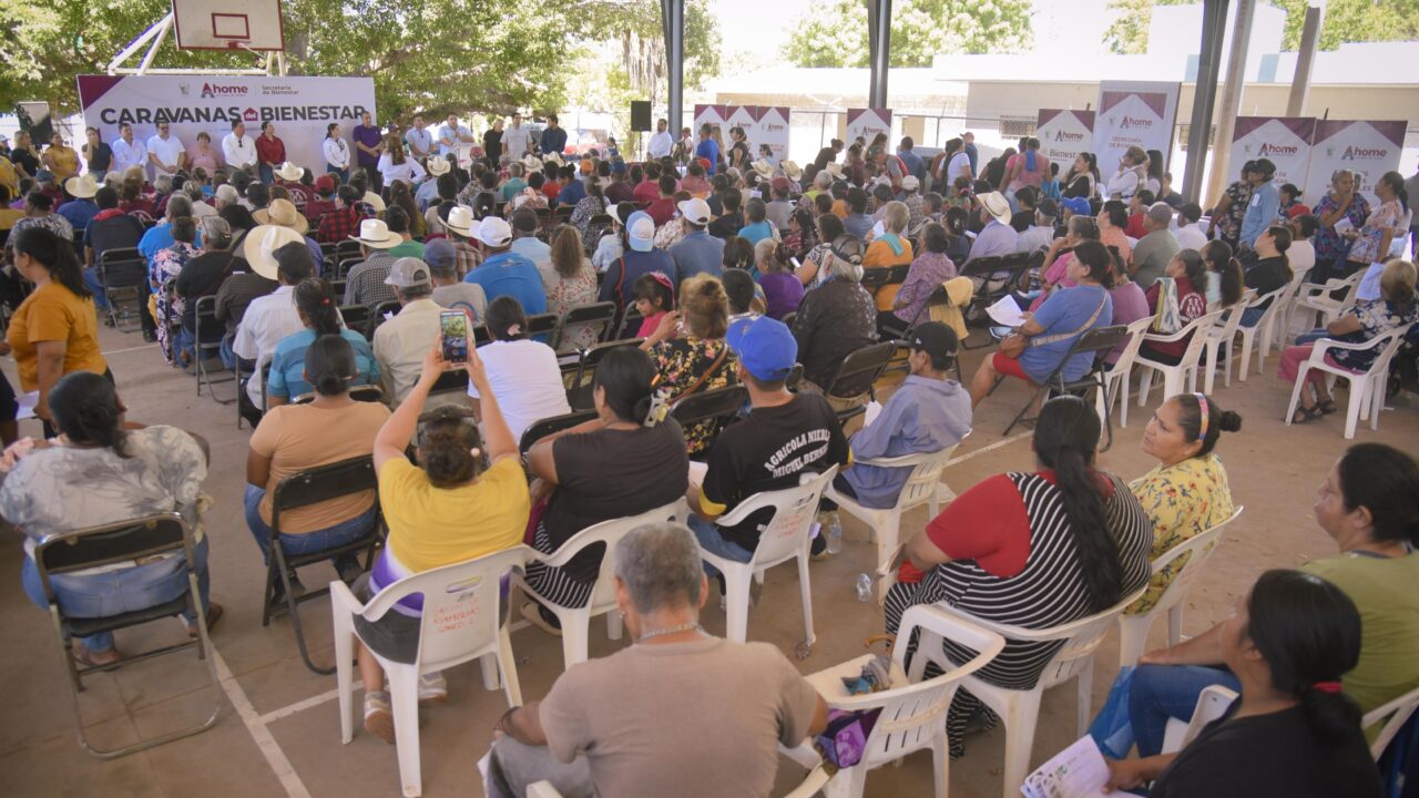 La comunidad indígena de Goros 2 recibe los beneficios de la Caravana del Bienestar