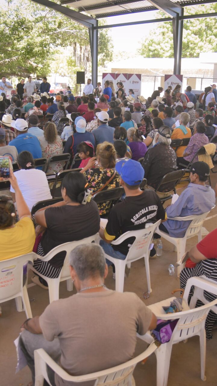 La comunidad indígena de Goros 2 recibe los beneficios de la Caravana del Bienestar