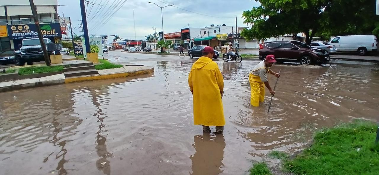 Trabajos de limpieza y mantenimiento a la red hidráulica dan buenos resultado ante las lluvias