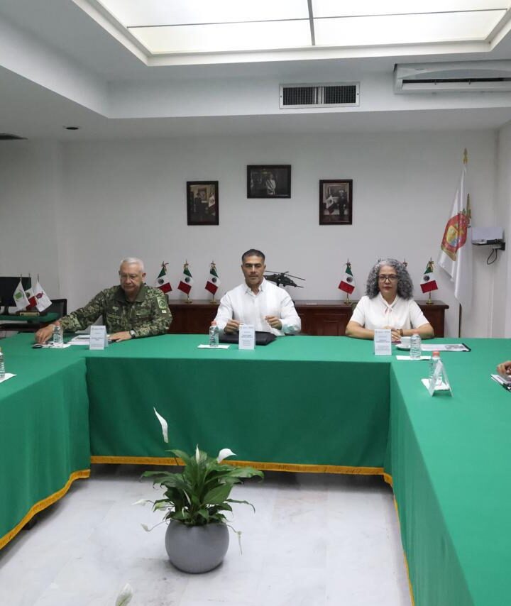 Gabinete de seguridad y Gobierno de Sinaloa acuerdan fortalecer acciones en Mazatlán