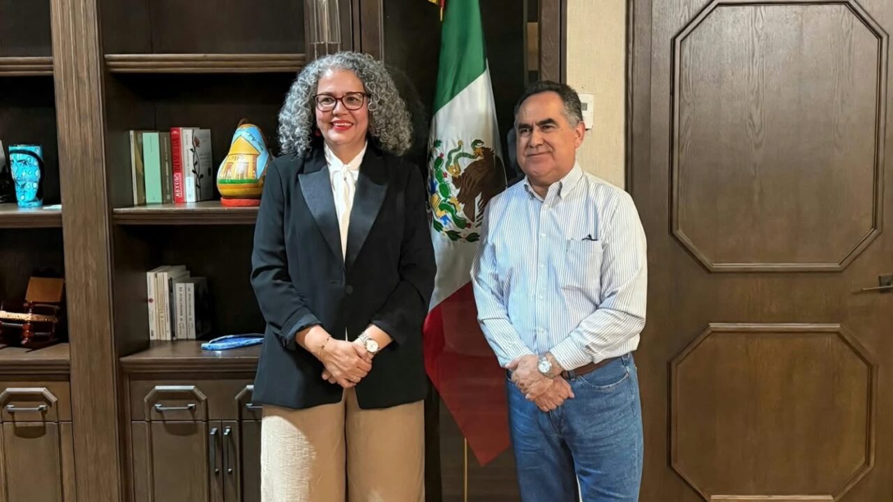 Jesús Madueña y la Gobernadora Graciela Domínguez estrechan diálogo para atender temas universitarios