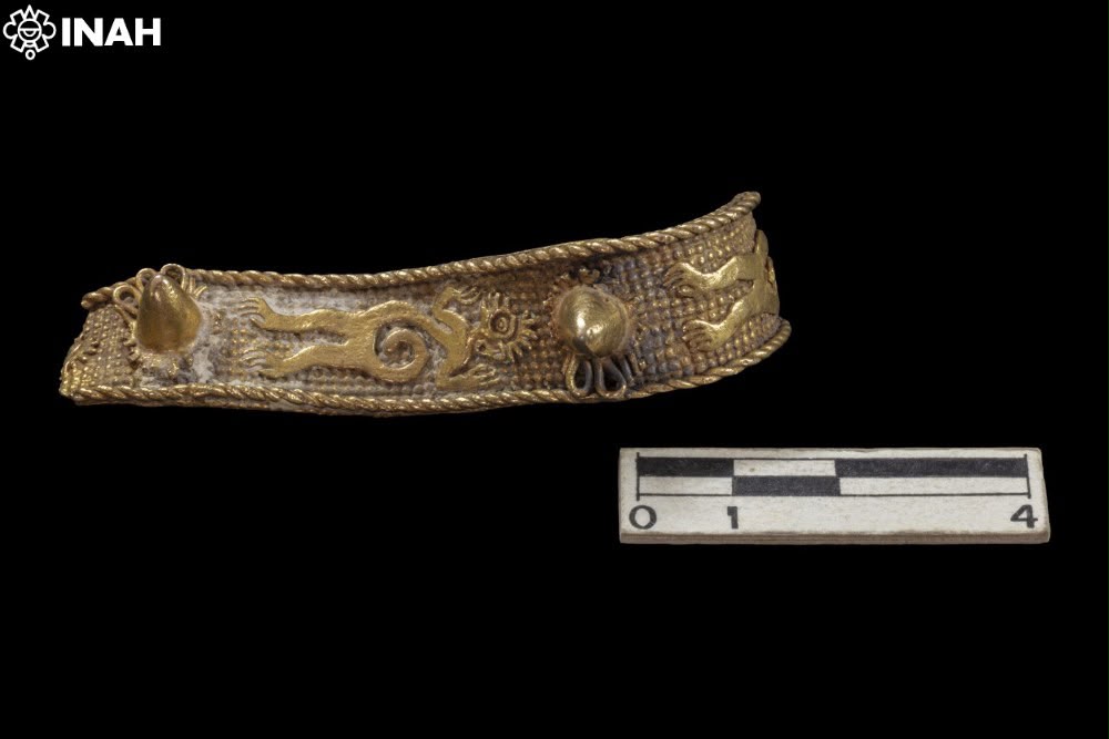 Repatrian desde Nueva York brazalete de oro zapoteco vinculado al tesoro de las “Joyas del Pescador”