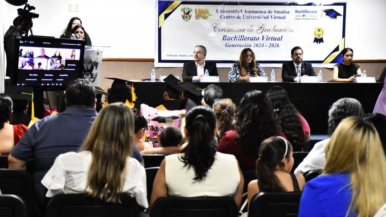 Egresa la generación 2022-2026 del Bachillerato Virtual de la UAS, modelo de vanguardia e inclusión