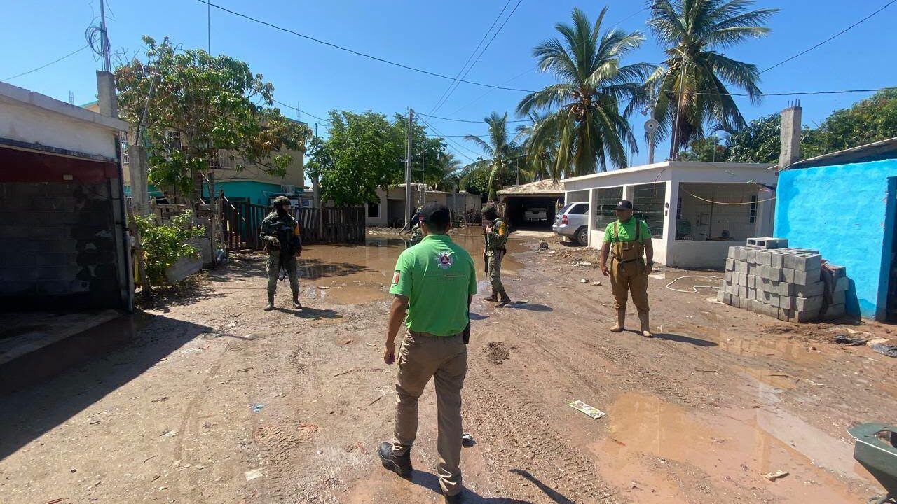 PC mantiene operativos en la costa de Sinaloa tras altas marejadas