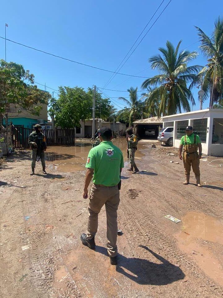 PC mantiene operativos en la costa de Sinaloa tras altas marejadas