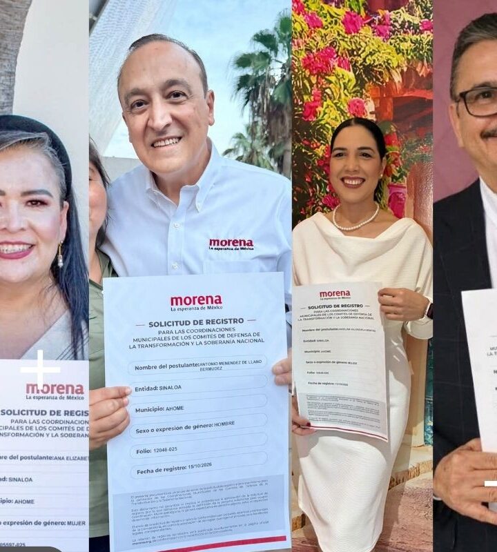 ¿Quiénes contienden por la Coordinación de Morena en Ahome?