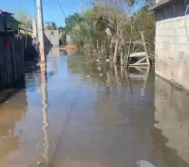 Protección Civil analiza soluciones ante ingreso recurrente del mar a viviendas de El Colorado