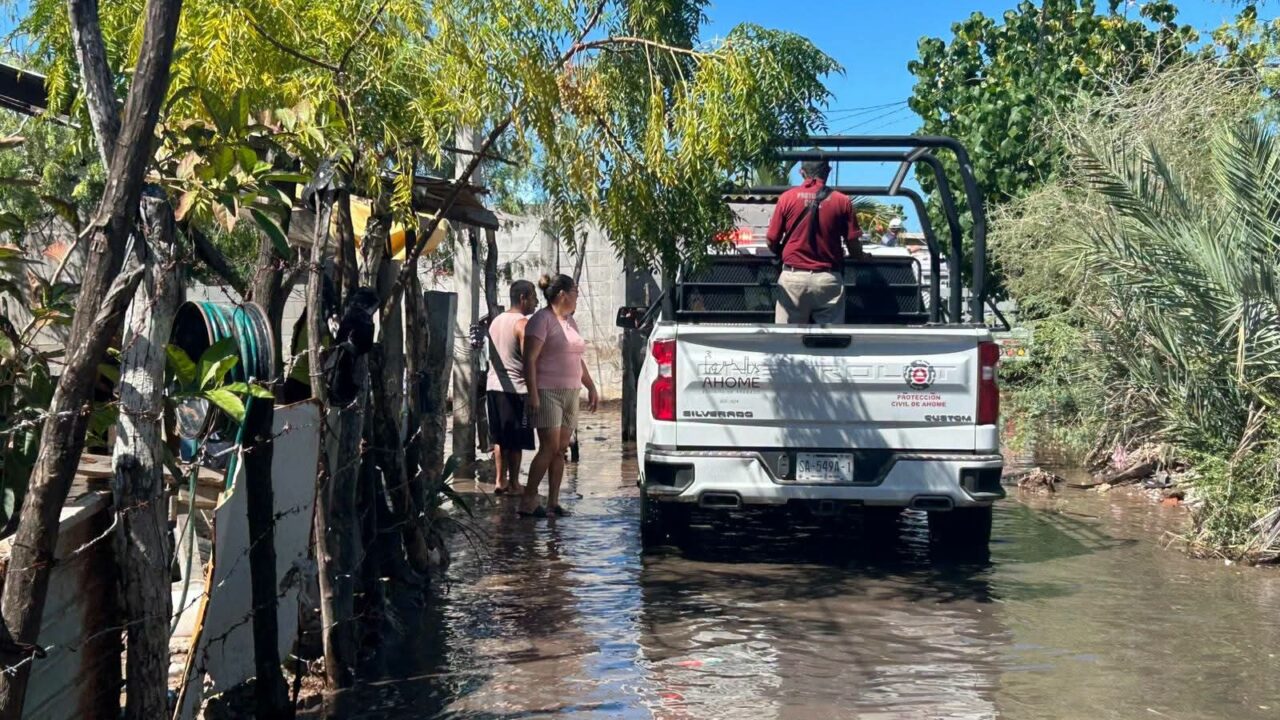 Protección Civil Ahome mantiene vigilancia ante posible trayectoria de ciclón hacia Sinaloa