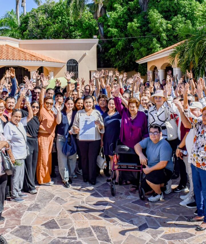 Ana Ayala se registra para la Coordinación Municipal de la Defensa de la Transformación en Ahome