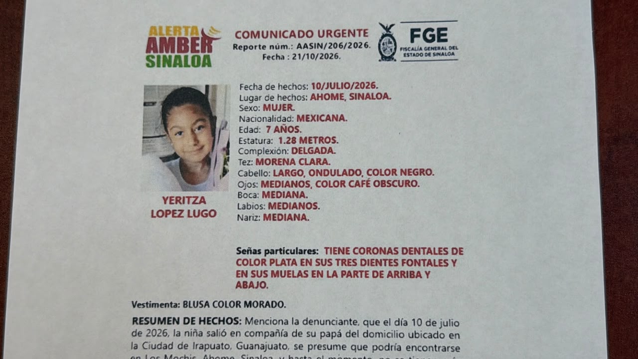 Lucero anhela volver a ver a su hija Yertiza; acusa que su padre la apartó de su lado