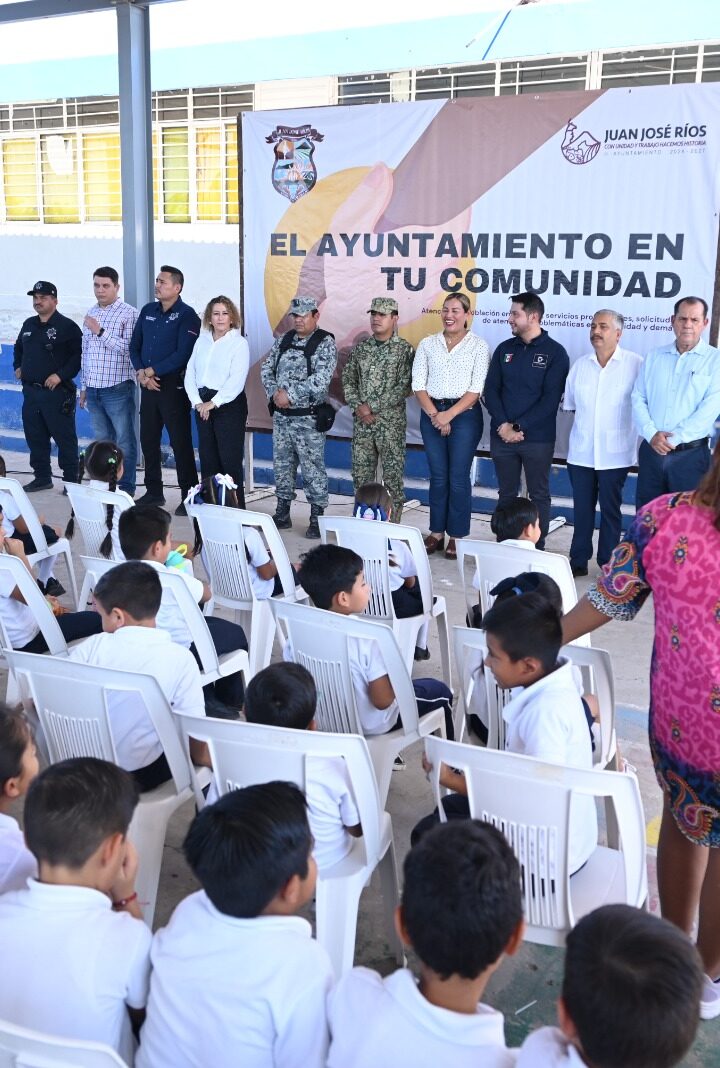 Gobierno de Juan José Ríos lleva jornada “Ayuntamiento en tú Comunidad” a la Sindicatura El Cerro Cabezón
