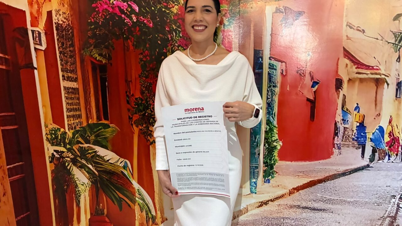 Angelina Valenzuela confirma su registro para buscar la coordinación de Morena en Ahome